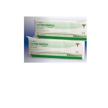 Ovatta di cotone idrofilo 100% curamed striscia continua piegato a zig zag 100 g