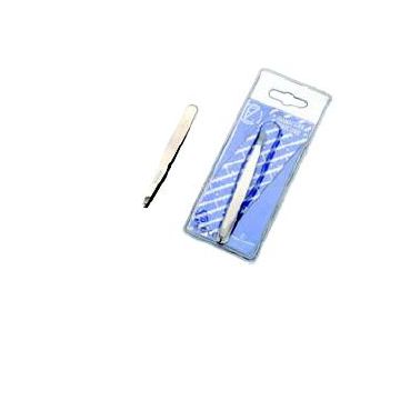 Pinzetta depilatoria inox punta obliqua