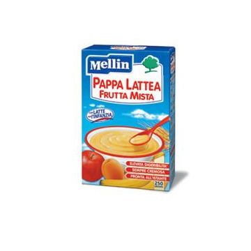 Mellin pappa latte frutta 250 g nuovo formato