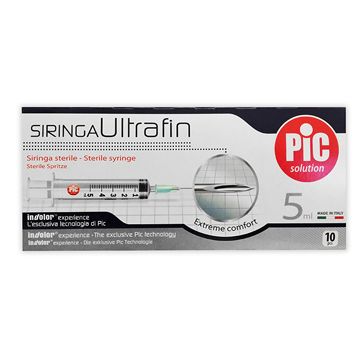Siringa pic ultrafine 5 ml ago 14 10 pezzi