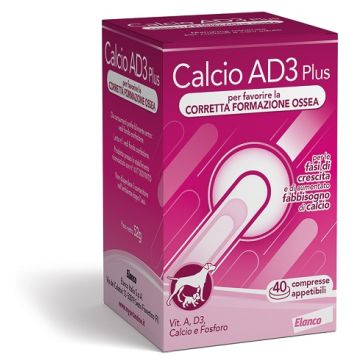 Calcio ad3 plus 40 compresse appetibili