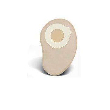Sacca colostomia medio a fondo chiuso opaca filtro regolabile e rivestimento in tessuto con sistema di aggancio adesivo riposizionabile esteem synergy colo 13/35mm 30 pezzi