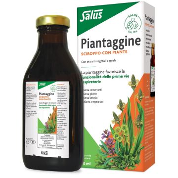 Salus piantaggine senza alcol senza coloranti senza conservanti 250 ml