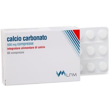 Calcio carbonato 60 compresse 500 mg