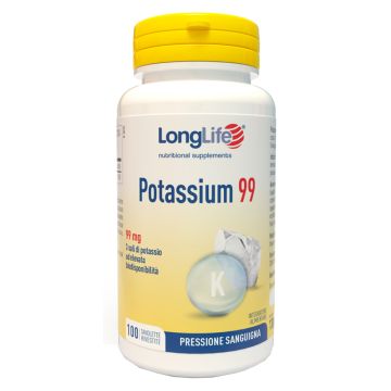 Longlife potassium 99 100 tavolette rivestite