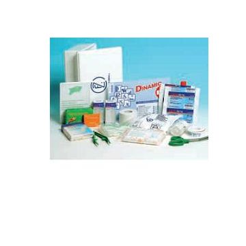 Astuccio pronto soccorso dinamic pronto per l'uso per tutte le esigenze di sicurezza e di prevenzione