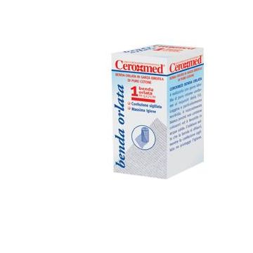 Benda in garza idrofila orlata ceroxmed 7x500 cm 1 pezzo