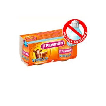 Plasmon omogeneizzato vitello 80 g x 2 pezzi