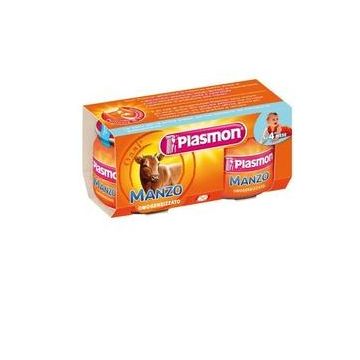 Plasmon omogeneizzato manzo 120 g x 2 pezzi