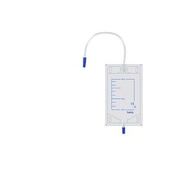 Sacca di drenaggio da gamba per incontinenza tubo 10 cm 10 pezzi