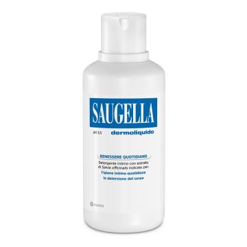 Saugella dermoliquido ph 3,5 detergente intimo benessere quotidiano 500 ml