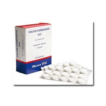 Calcio carbonato viti 60 compresse