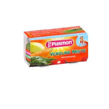Plasmon omogeneizzato verdure miste 80 g x 2 pezzi
