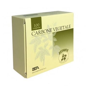 Zetavis carbone vegetale 100 compresse