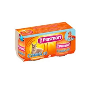 Plasmon omogeneizzato coniglio 80 g x 2 pezzi