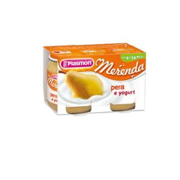 Plasmon omogeneizzato yogurt pera 120 g x 2 pezzi