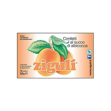 Ziguli albicocca 36 palline 22 g