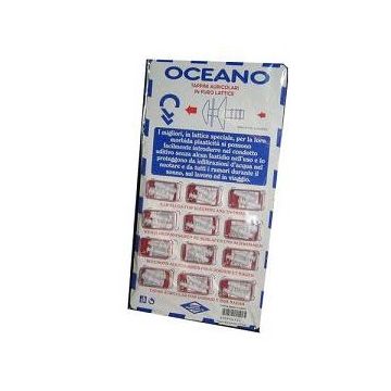 Tappo auricolare in lattice oceano 2 pezzi