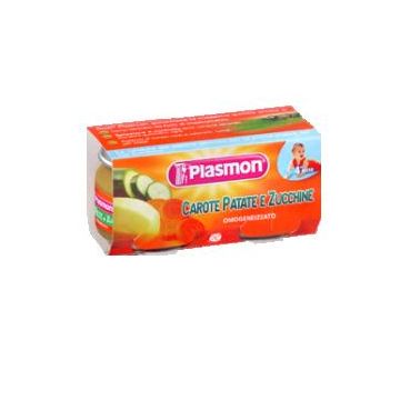 Plasmon omogeneizzato carota/patata/zucc 80 g x 2 pezzi