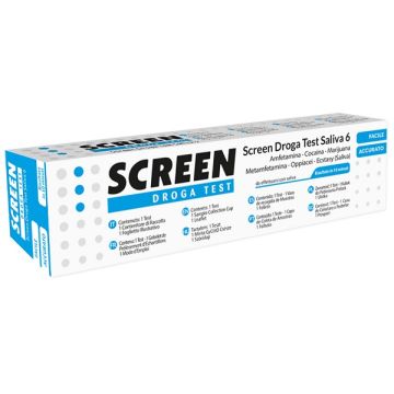 Screen droga test saliva 6 droghe