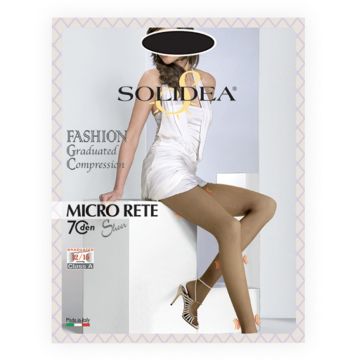 Micro rete 70 sheer collant bronze 1-s