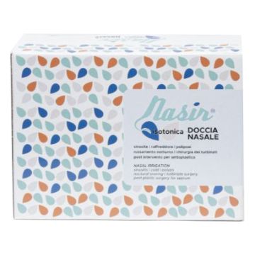 Soluzione fisiologica isotonica sterile nasir in scatola con10 sacche versione luer lock da 250ml