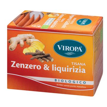 Viropa zenzero & liquirizia 15 bustine