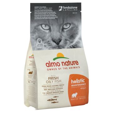 Holistic cat pesce azzurro/riso 400 g