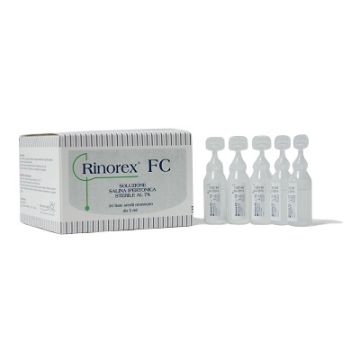 Rinorex fc soluzione salina ipertonica 7% 30 fiale 5 ml