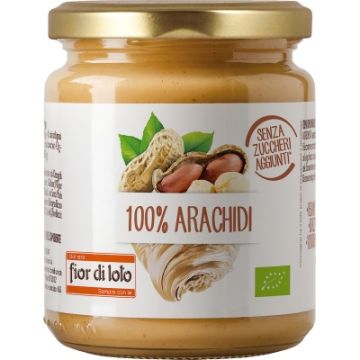 Fior di loto crema 100% di arachidi tostate