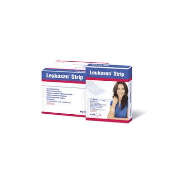 Cerotto per sutura leukosan strip 6x75mm 2 buste x 3 cerotti