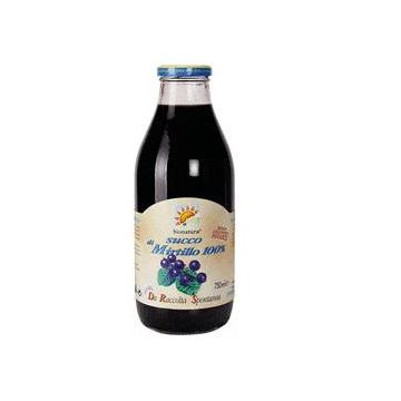 Succo puro mirtilli selvatici 500 ml