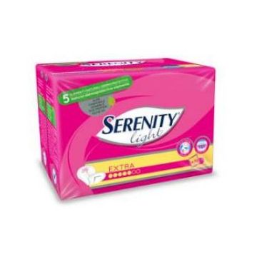 Pannolone per incontinenza sagomato serenity light lady extra 30 pezzi