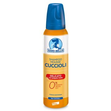 Sano e bello shampoo mousse cuccioli pappa reale nf 300 ml
