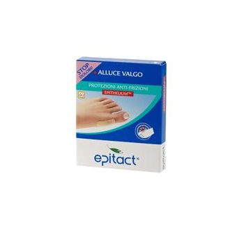 Protezione per alluce valgo epitact in silicone confezione mini taglia unica 2 pezzi