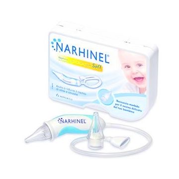 Aspiratore nasale narhinel soft 1 pezzo + 2 ricambi