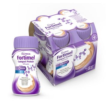Fortimel compact protein caffe' 4 bottiglie da 125 ml