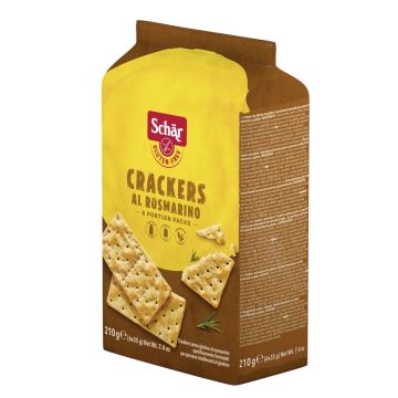 Schar crackers al rosmarino 6 confezioni da 35 g