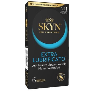 Profilattico skyn extra lubrificato 6 pezzi