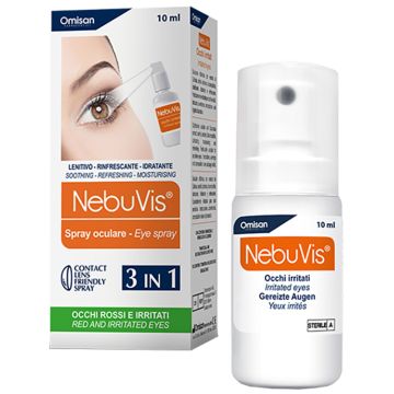 Nebuvis occhi irritati spray 10 ml 1 pezzo