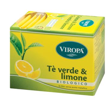 Viropa te' verde limone bio 15 filtri
