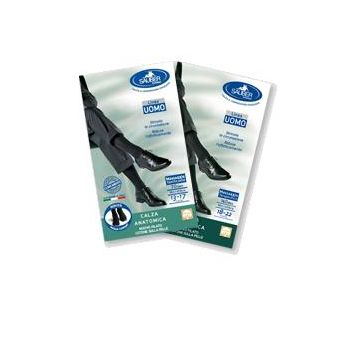 Calza uomo cotone 70 denari  media nero