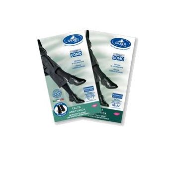 Sauber calza uomo q-skin 140 den colore nero taglia m