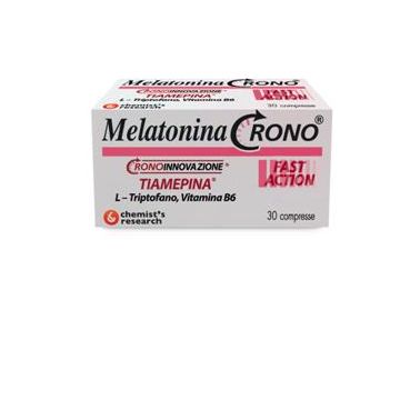 Melatonina crono 1mg tiamepina 30 compresse