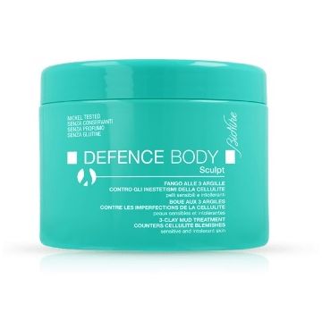 Defence body anticellulite fango alle 3 argille vaso 500 g