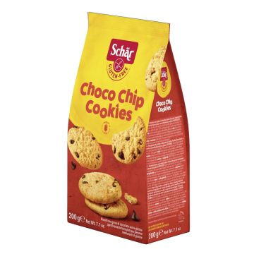 Schar choco chip cookies 200 g