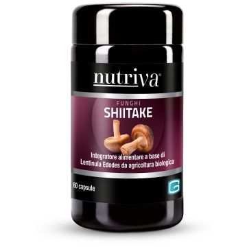 Nutriva shiitake bio 60 capsule