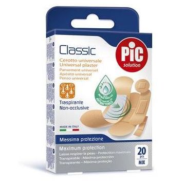 Cerotto pic classic mix antibatterico 20 pezzi
