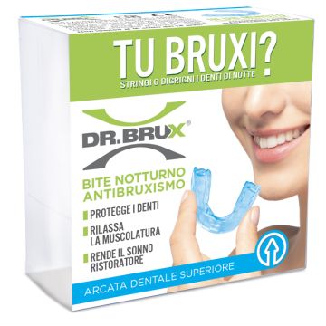 Dr brux bite notte sup azzurro