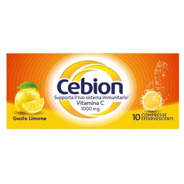 Cebion effervescente vitamina c limone 10 compresse